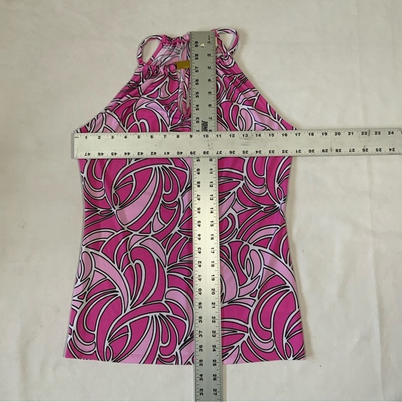 MICHAEL Michael Kors Sleeveless Top With Hardware Plaque At Neckline Size XS - Picture 3 of 6
